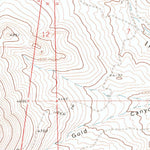 United States Geological Survey Owens Peak, CA (1972, 24000-Scale) digital map