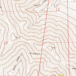 United States Geological Survey Owens Peak, CA (1972, 24000-Scale) digital map