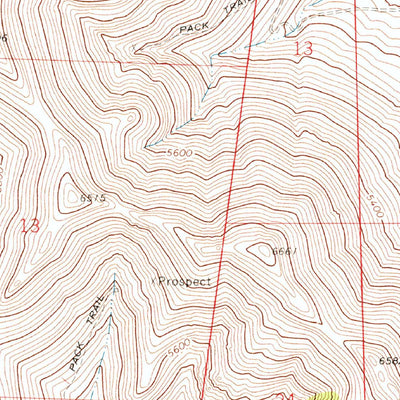 United States Geological Survey Owens Peak, CA (1972, 24000-Scale) digital map