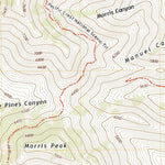 United States Geological Survey Owens Peak, CA (2021, 24000-Scale) digital map