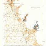 United States Geological Survey Owens Reservoir, CA (1915, 24000-Scale) digital map