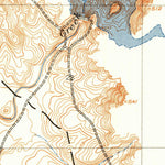 United States Geological Survey Owens Reservoir, CA (1915, 24000-Scale) digital map