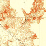 United States Geological Survey Owens Reservoir, CA (1918, 31680-Scale) digital map