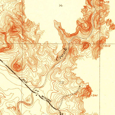United States Geological Survey Owens Reservoir, CA (1918, 31680-Scale) digital map