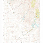 United States Geological Survey Owens Reservoir, CA (1963, 24000-Scale) digital map