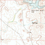 United States Geological Survey Owens Reservoir, CA (1963, 24000-Scale) digital map