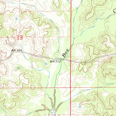 United States Geological Survey Owens Wells, MS (1964, 24000-Scale) digital map