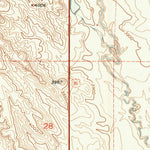 United States Geological Survey Owens, WY (1951, 24000-Scale) digital map