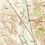 United States Geological Survey Owens, WY (1951, 24000-Scale) digital map