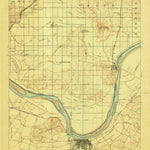 United States Geological Survey Owensboro, KY-IN (1901, 62500-Scale) digital map
