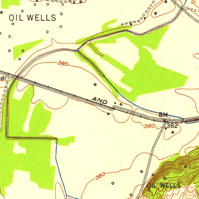 United States Geological Survey Owensboro West, KY-IN (1952, 24000-Scale) digital map
