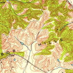 United States Geological Survey Owensboro West, KY-IN (1952, 24000-Scale) digital map