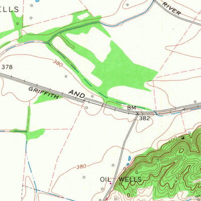 United States Geological Survey Owensboro West, KY-IN (1968, 24000-Scale) digital map