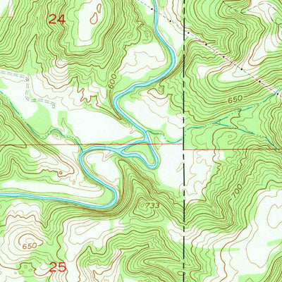 United States Geological Survey Owensburg, IN (1975, 24000-Scale) digital map