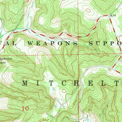 United States Geological Survey Owensburg, IN (1975, 24000-Scale) digital map
