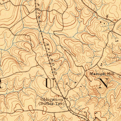 United States Geological Survey Owensville, MD (1892, 62500-Scale) digital map