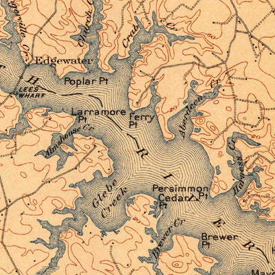 United States Geological Survey Owensville, MD (1905, 62500-Scale) digital map