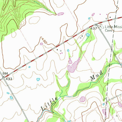 United States Geological Survey Owensville, TX (1962, 24000-Scale) digital map