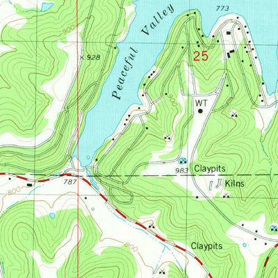 United States Geological Survey Owensville West, MO (1981, 24000-Scale) digital map