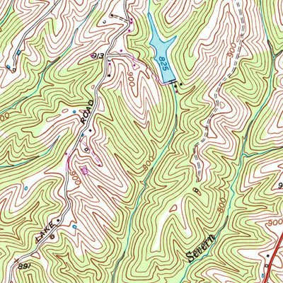 United States Geological Survey Owenton, KY (1950, 24000-Scale) digital map