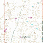 United States Geological Survey Owinza Butte, ID (1971, 24000-Scale) digital map