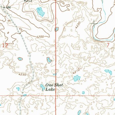 United States Geological Survey Owinza Butte, ID (1971, 24000-Scale) digital map
