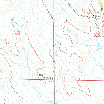 United States Geological Survey Owl Butte NE, SD (1978, 24000-Scale) digital map