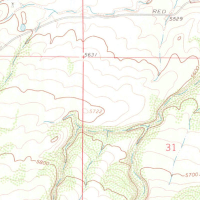 United States Geological Survey Owl Canyon, CO (1963, 24000-Scale) digital map