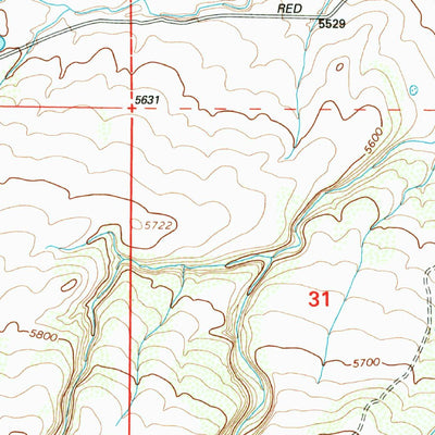 United States Geological Survey Owl Canyon, CO (1994, 24000-Scale) digital map