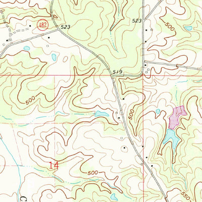 United States Geological Survey Owl Creek, MS (1962, 24000-Scale) digital map