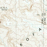 United States Geological Survey Owl Head, AZ (1990, 24000-Scale) digital map