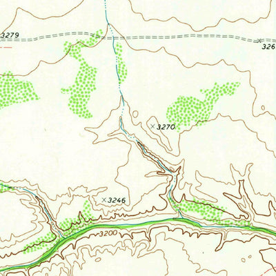 United States Geological Survey Owl Hills, TX-NM (1973, 24000-Scale) digital map