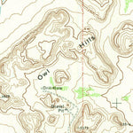 United States Geological Survey Owl Hills, TX-NM (1973, 24000-Scale) digital map