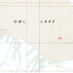United States Geological Survey Owl Lake, CA (1985, 24000-Scale) digital map