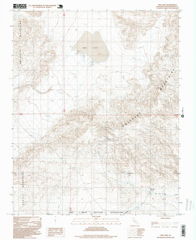 United States Geological Survey Owl Lake, CA (1996, 24000-Scale) digital map