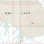 United States Geological Survey Owl Lake, CA (1996, 24000-Scale) digital map