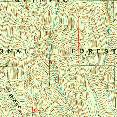United States Geological Survey Owl Mountain, WA (1990, 24000-Scale) digital map