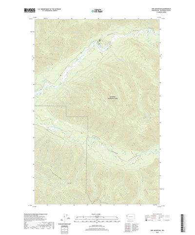 United States Geological Survey Owl Mountain, WA (2020, 24000-Scale) digital map