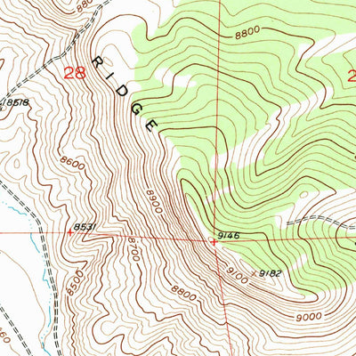 United States Geological Survey Owl Ridge, CO (1955, 24000-Scale) digital map