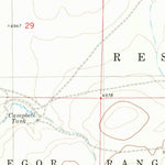 United States Geological Survey Owl Tank Canyon West, NM (1980, 24000-Scale) digital map