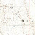 United States Geological Survey Owl Tank Canyon West, NM (1980, 24000-Scale) digital map