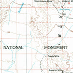 United States Geological Survey Owlshead Mountains, CA (1993, 100000-Scale) digital map