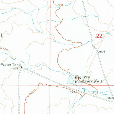 United States Geological Survey Owyhee Butte, OR (1972, 24000-Scale) digital map