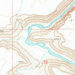 United States Geological Survey Owyhee Butte, OR (1972, 24000-Scale) digital map