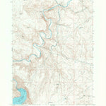 United States Geological Survey Owyhee Dam, OR (1967, 24000-Scale) digital map