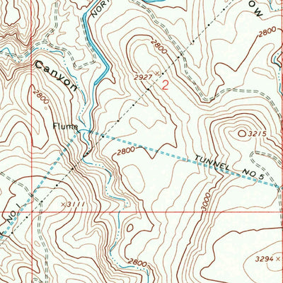 United States Geological Survey Owyhee Dam, OR (1967, 24000-Scale) digital map