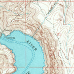 United States Geological Survey Owyhee Dam, OR (1967, 24000-Scale) digital map