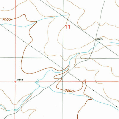 United States Geological Survey Owyhee, ID (1992, 24000-Scale) digital map