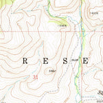 United States Geological Survey Owyhee, NV-ID (1971, 24000-Scale) digital map