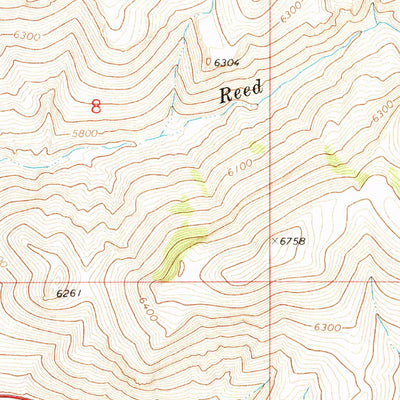 United States Geological Survey Owyhee, NV-ID (1971, 24000-Scale) digital map